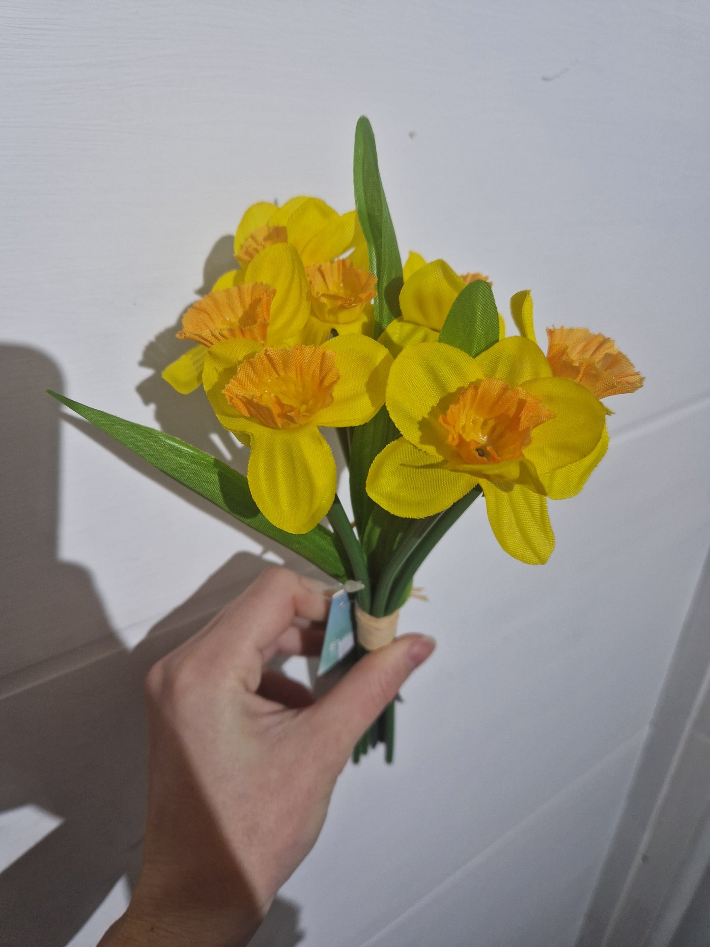 Artificial Daffodil Bunch 25cm