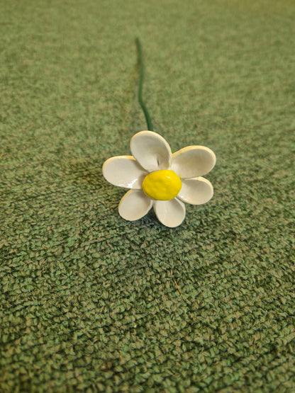 Ceramic Daisy Stem, 30cm