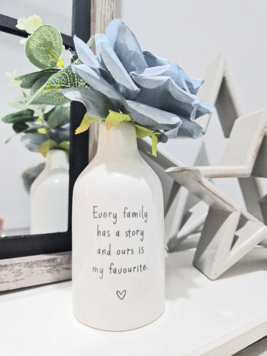 Family Story, Mini Vase
