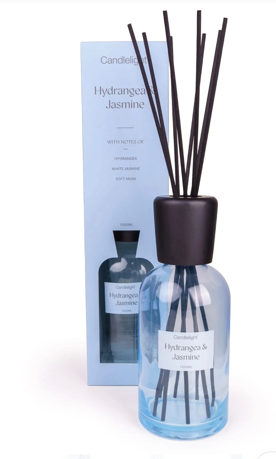 Hydrangea & Jasmine, 1000ml Diffuser