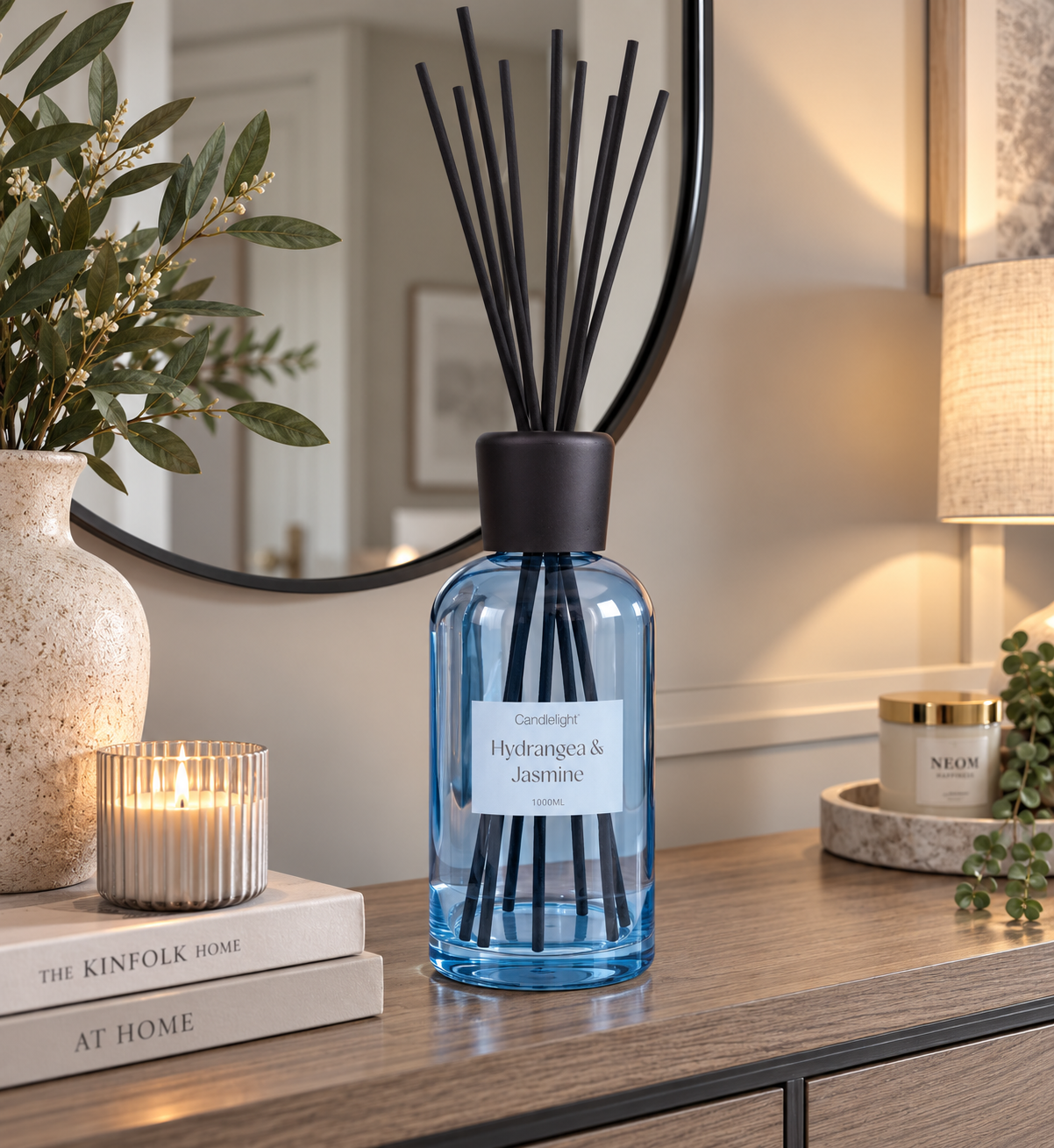 Hydrangea & Jasmine, 1000ml Diffuser