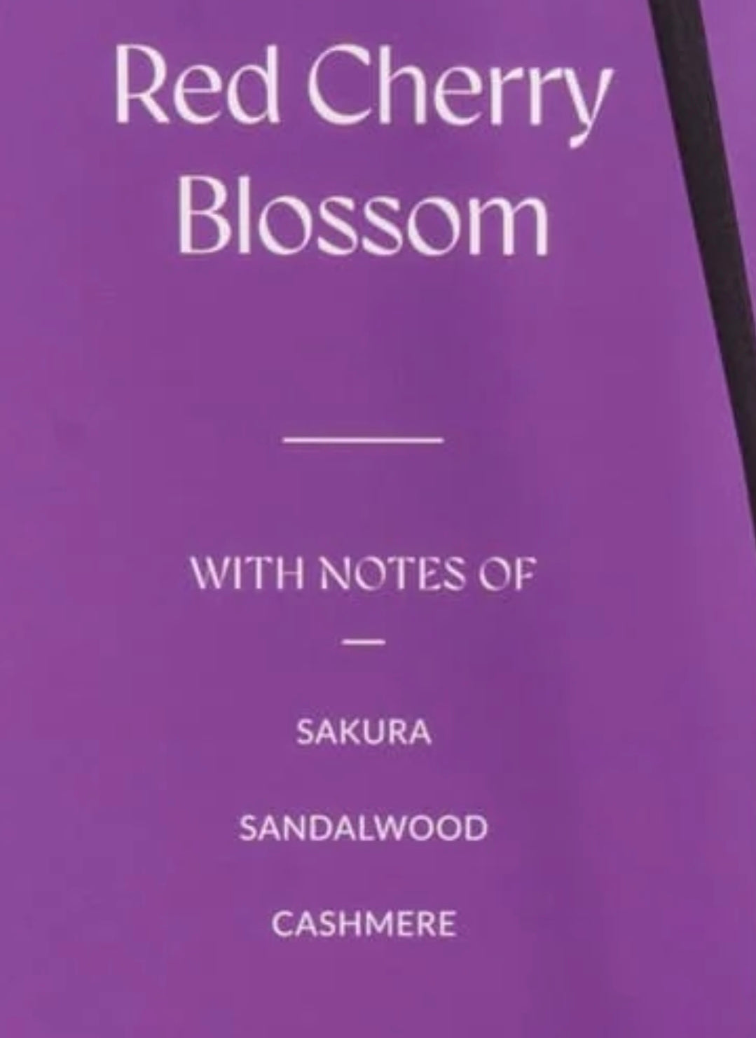 Red Cherry Blossom, 1000ml Diffuser
