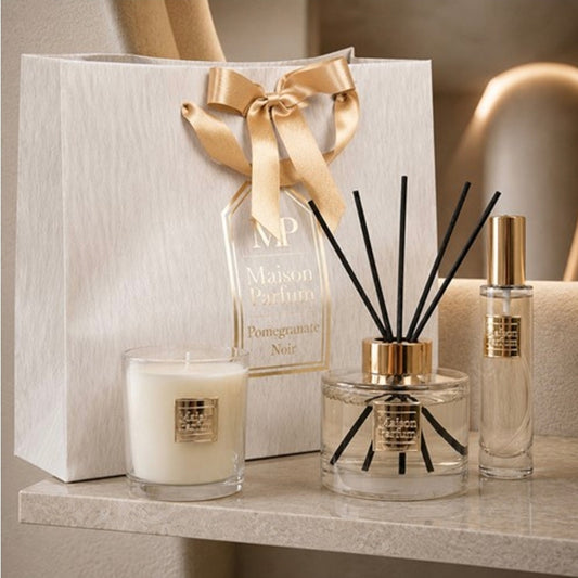 Gift bag set - Candle, Diffuser, Room Spray - Inspired by Jo Malone