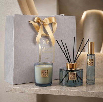 Gift bag set - Candle, Diffuser, Room Spray - Inspired by Dior Sauvage (Suave)