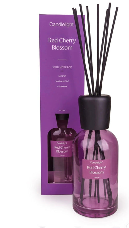 Red Cherry Blossom, 1000ml Diffuser