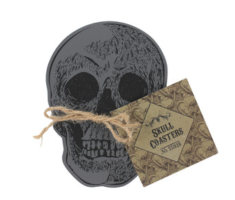 Skull Coasters, set 4