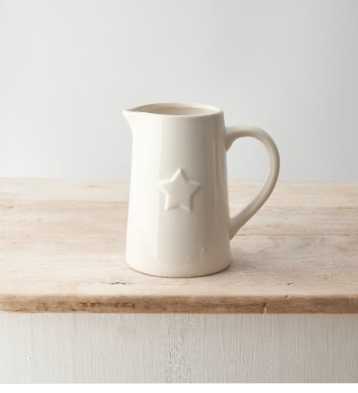 White Star Jug, 16cm