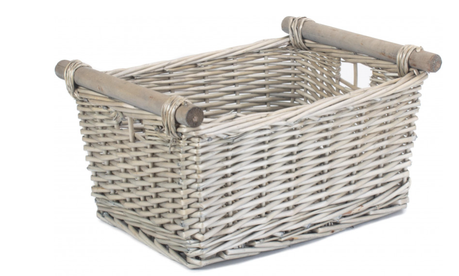Antique Wash Storage Basket