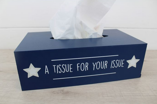 Tissue for your issue, Tissue Box