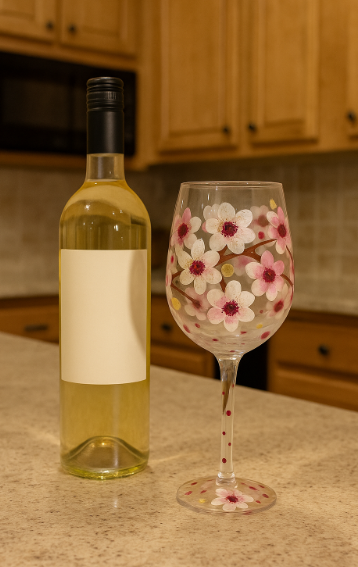 Blossom, Wine Glass