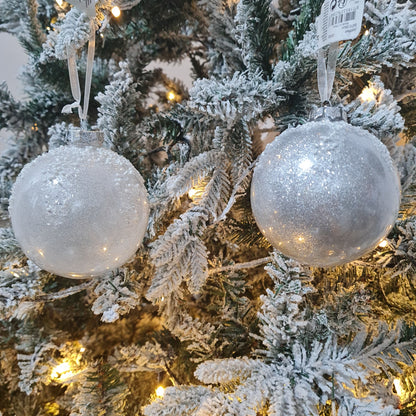 Glitter Ice Baubles