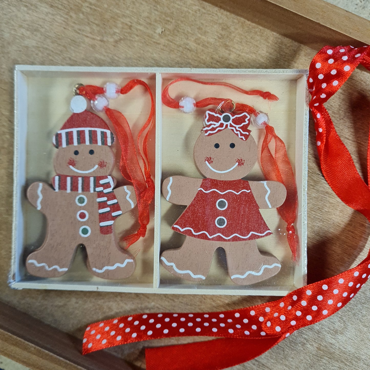 Hanging Gingerbread Boys & Girls Set 4pc