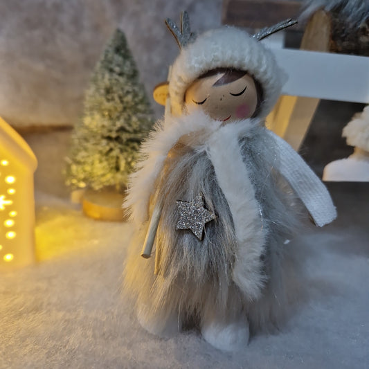 Skiing Winter girl