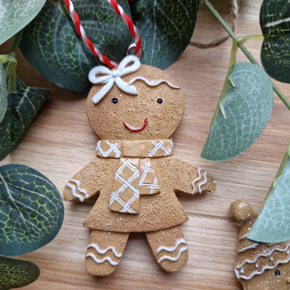 Hanging Gingerbread Mr & Mrs