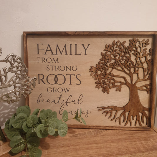 Tree Of Life Plaque 'Roots'