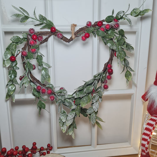 Red Berry Heart Foliage