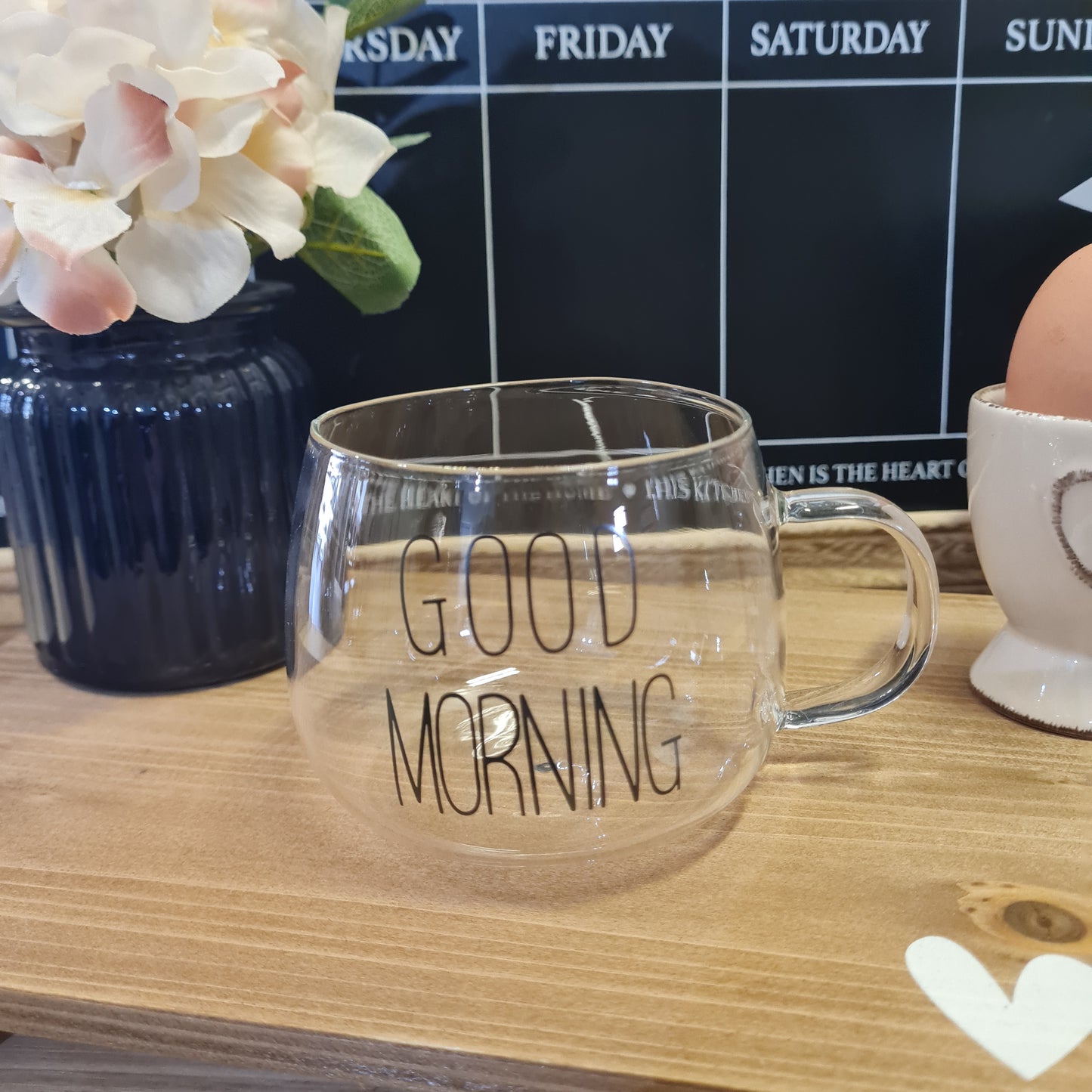 Good Morning Glass Mug – Home Love Interior