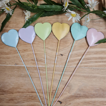 Heart Garden Stakes, 20cm