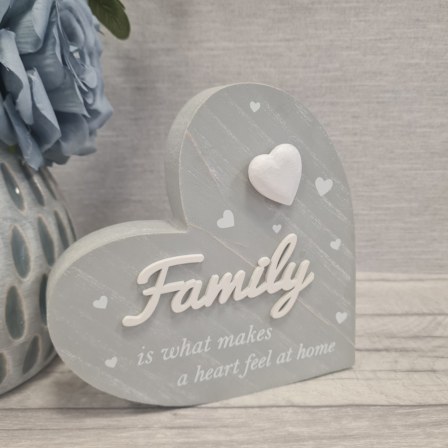 Grey Standing Heart, Family