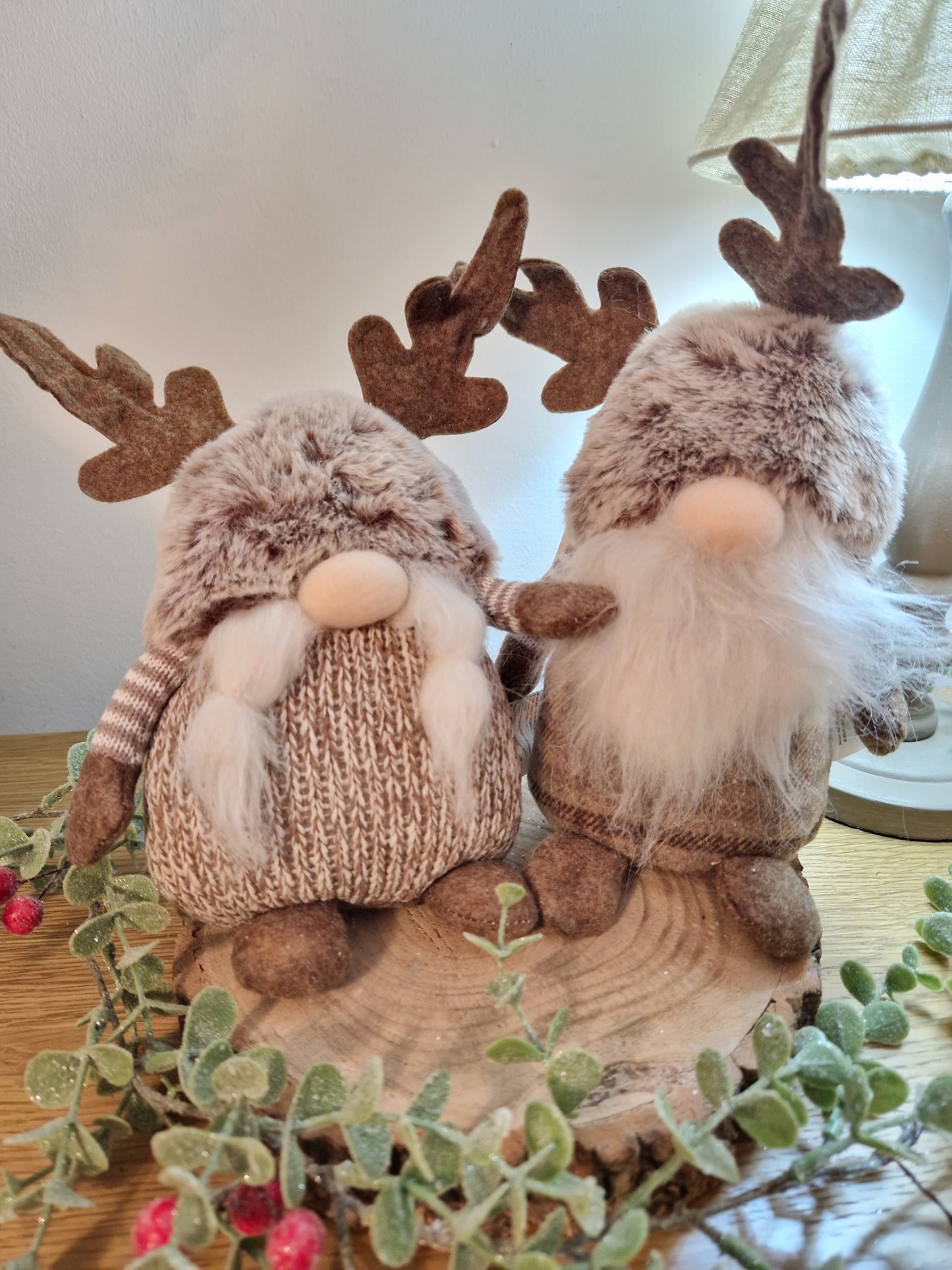 Mr & Mrs Antler Gnome