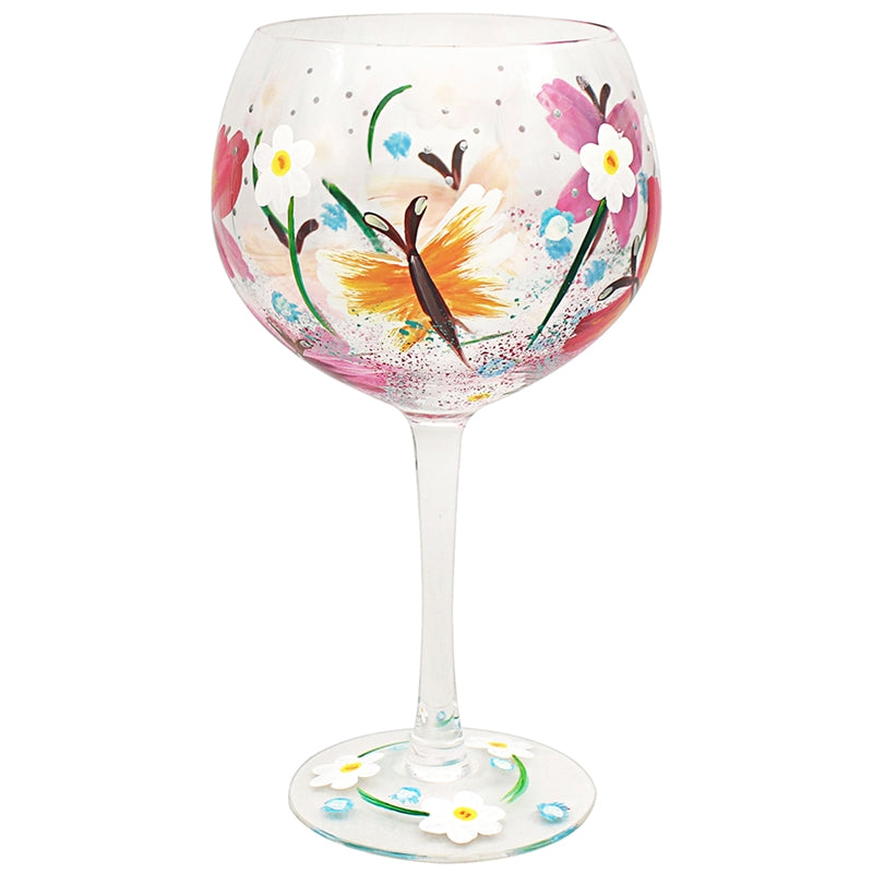 In the Summer Gin Glass