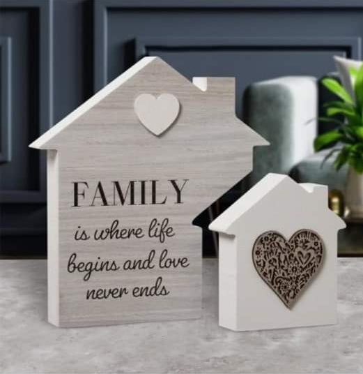 Family, Home Sign