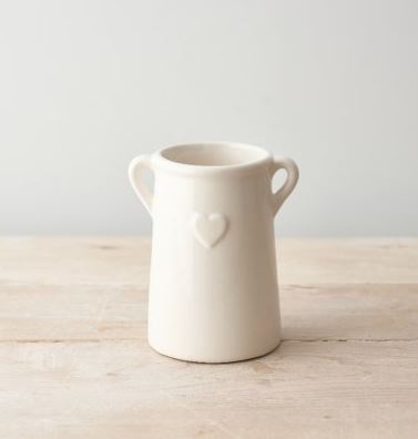 Embossed Heart Jug,