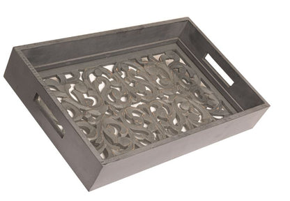 Rectangular Louis Carved Tray