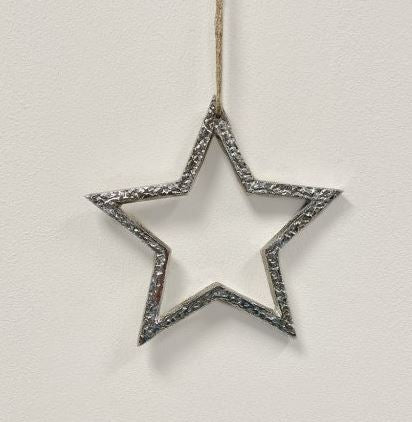 Silver Hanging Star