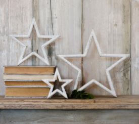 Mantelpiece Stars, Various Sizes