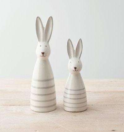 Striped Bunny, 2 sizes